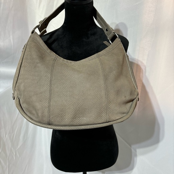 Lucky Brand Faux Snakeskin One Strap Shoulder Bag - Picture 6 of 13